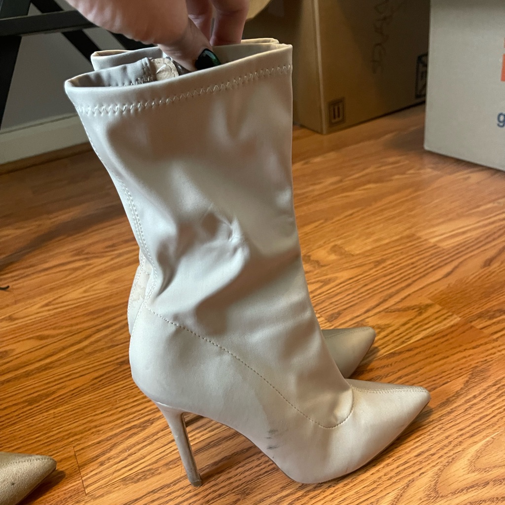 Nude Very Clean And Comfy Bootie Nude Very Clean And Comfy Bootie